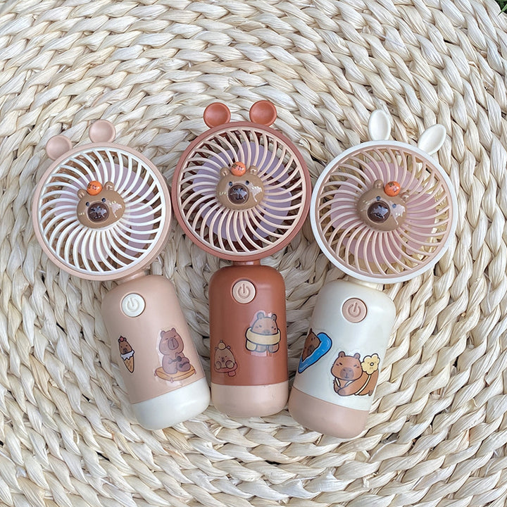 Unisex Portable Hand Fan in Cute Animal Design Bowlift 1782131749