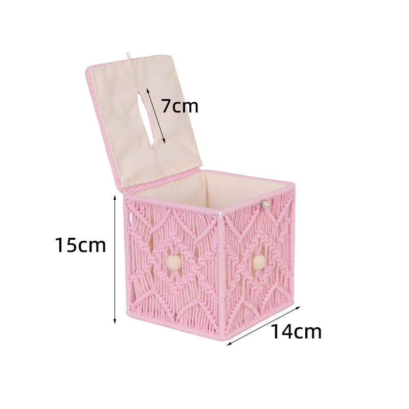Macrame Storage Box Bowlift