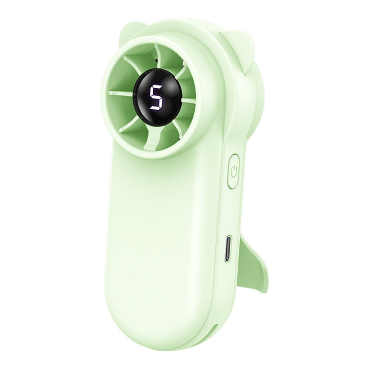Unisex Portable Mini Handheld Fan with USB Charging Function and Animal Design Bowlift