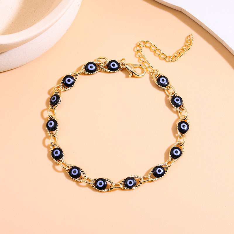 Evil Eye Charm Bracelet Bowlift 1788164291