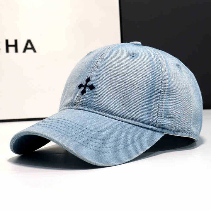 Men's Adjustable Denim Cap Bowlift