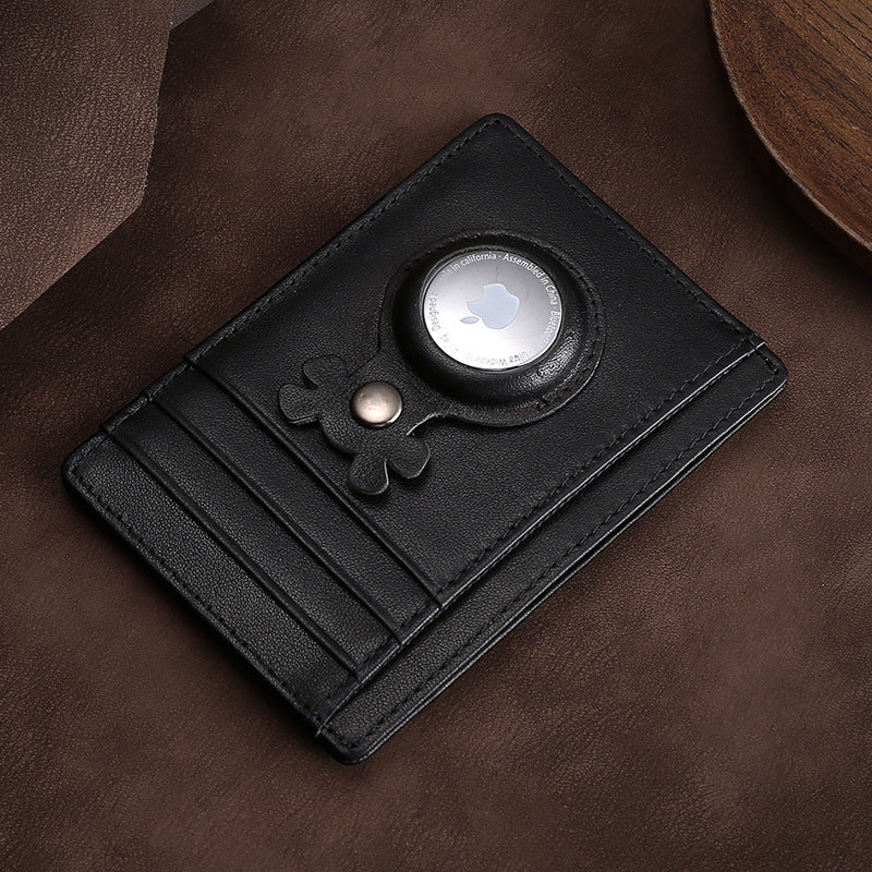 RFID-Blocking Leather Card Wallet