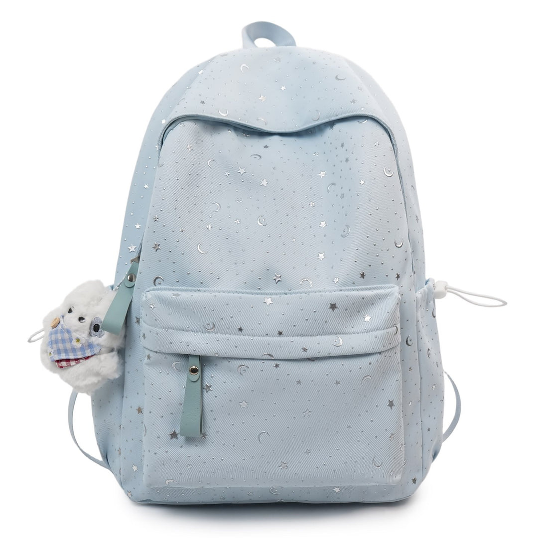 Whimsical Star-Patterned Backpack Bowlift