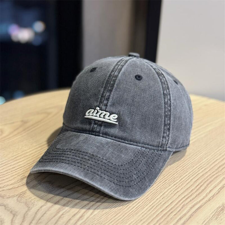 Women's Casual Vintage-Inspired Cotton Baseball Cap Bowlift