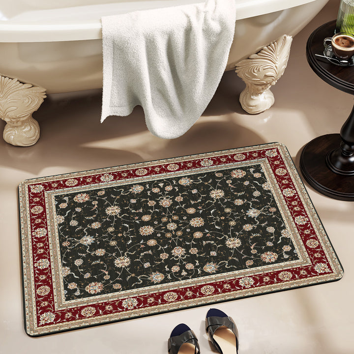 Ornate Decorative Bath Mat Bowlift