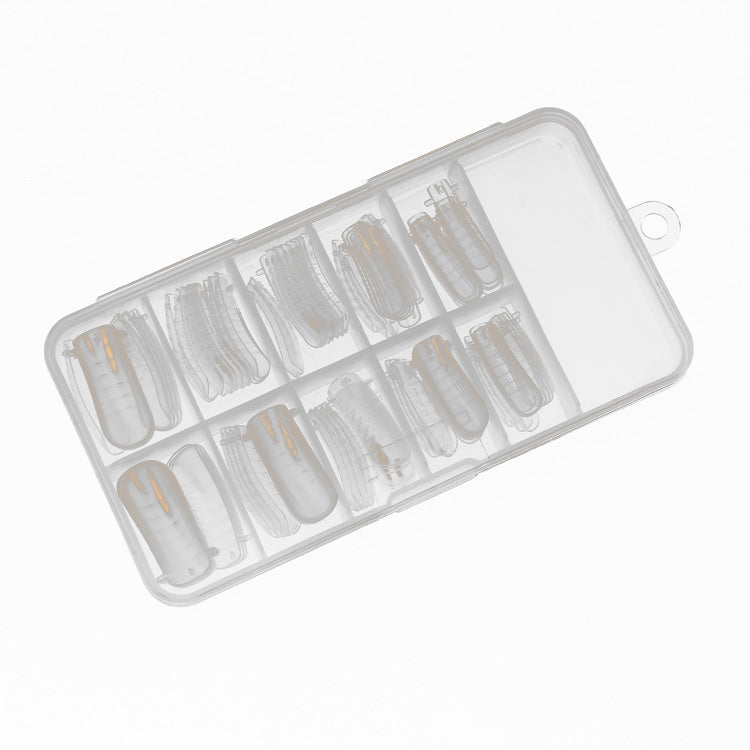 Clear Press-On Nail Tips Bowlift