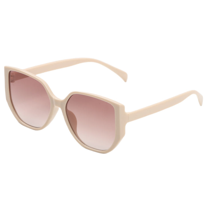 Women's fashionable oversized sunglasses with animal pattern Bowlift