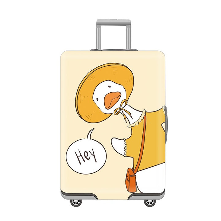 Cartoon Cat Design Hard Shell Luggage Bowlift