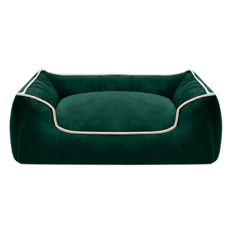 Premium Plush Bolstered Dog Bed