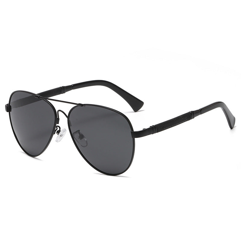 Women's aviator sunglasses with elegant metallic frame and UV protection Bowlift