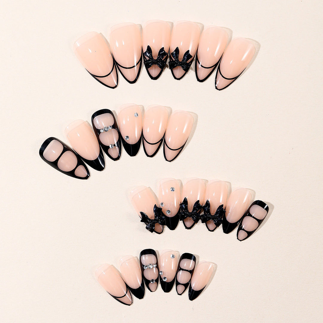 Artistic Stiletto Nail Art Extensions Bowlift