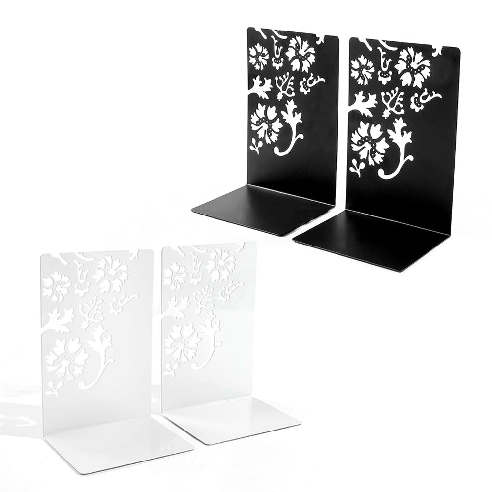 Artistic Rose Design Bookends