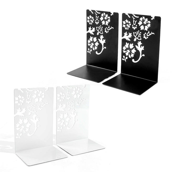 Artistic Rose Design Bookends