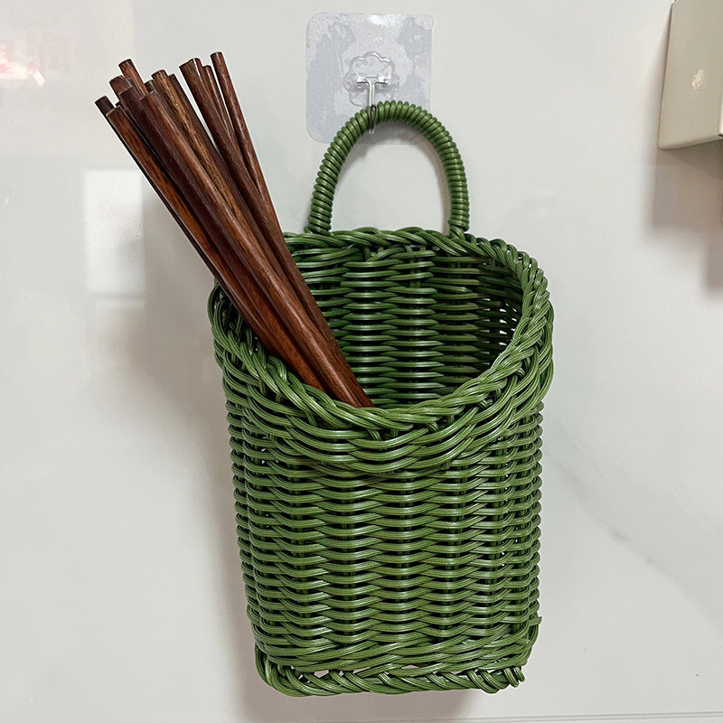 Handcrafted Woven Utility Basket Bowlift