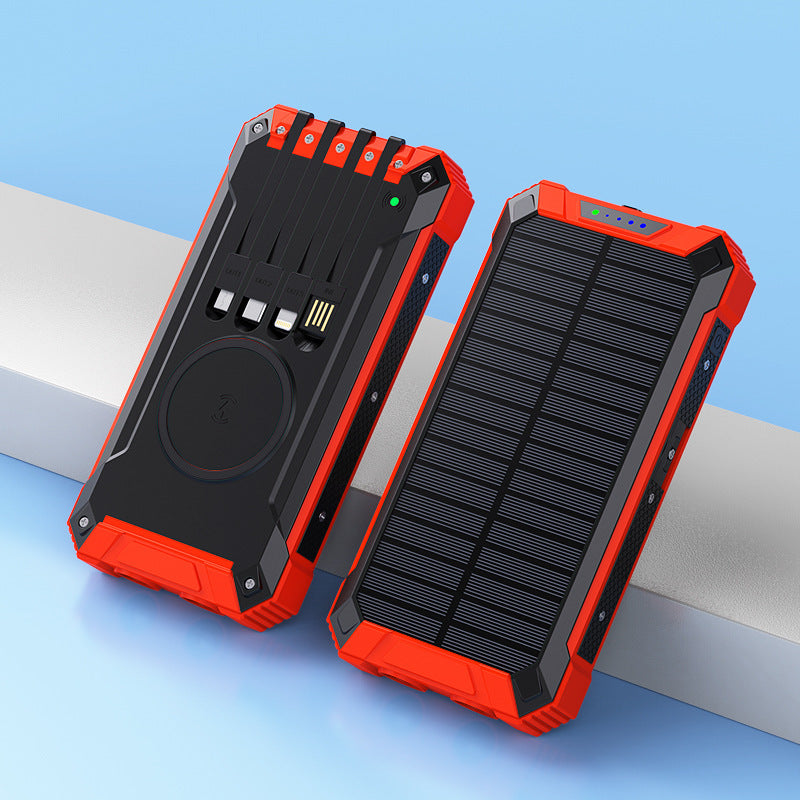 Solar-powered power bank Bowlift