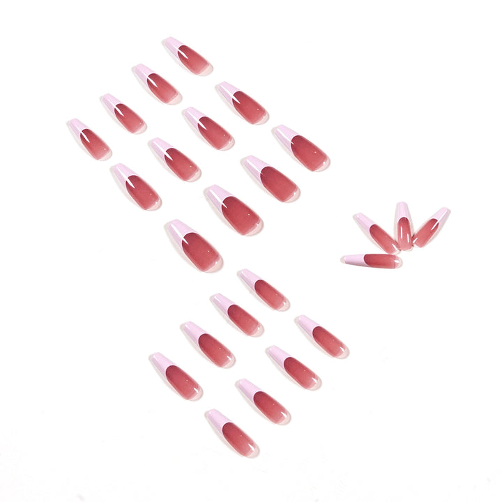 Artificial acrylic nails with elegant gradient Bowlift