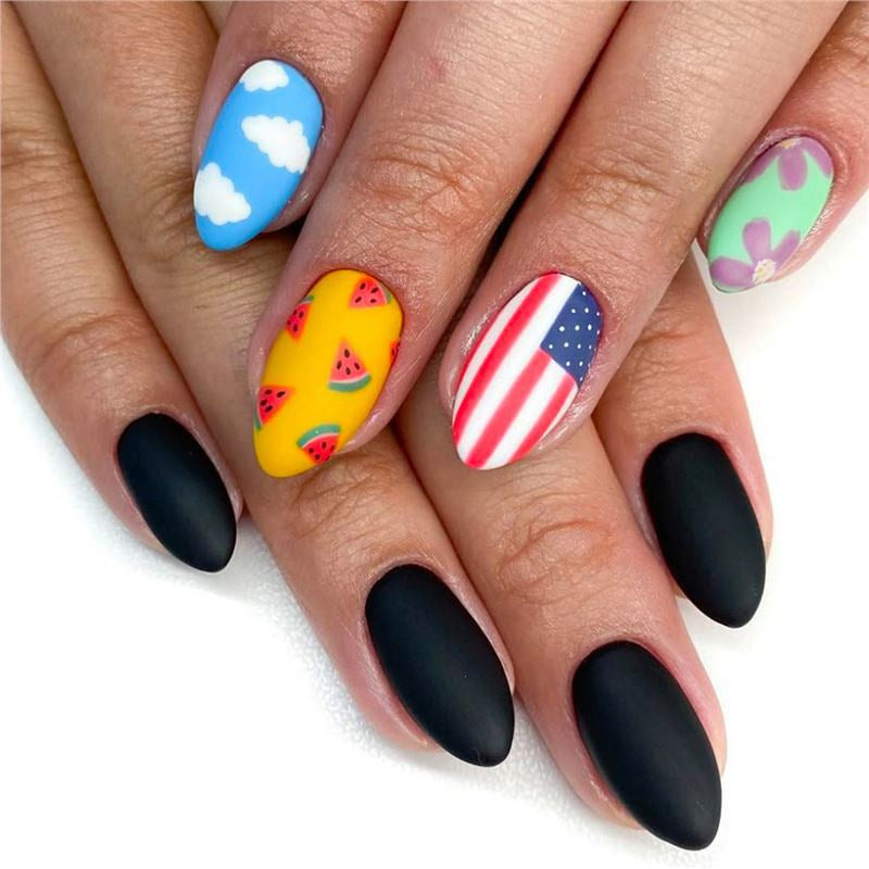 Creative Press-On Nail Art Bowlift