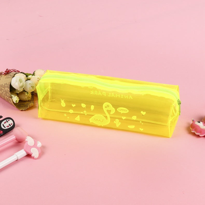 Stylish Transparent Pencil Case Bowlift