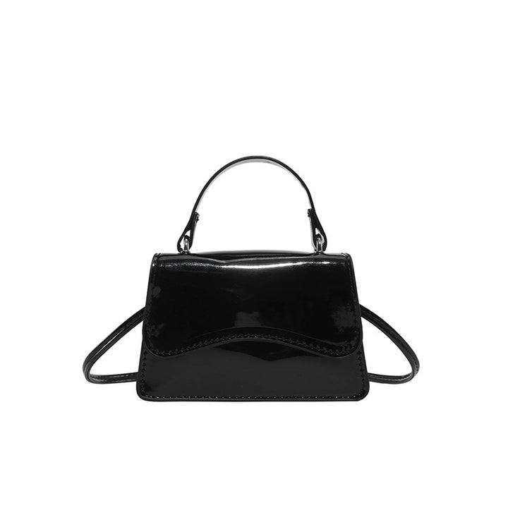 WoStylish Patent Leather Mini Handbag Bowlift