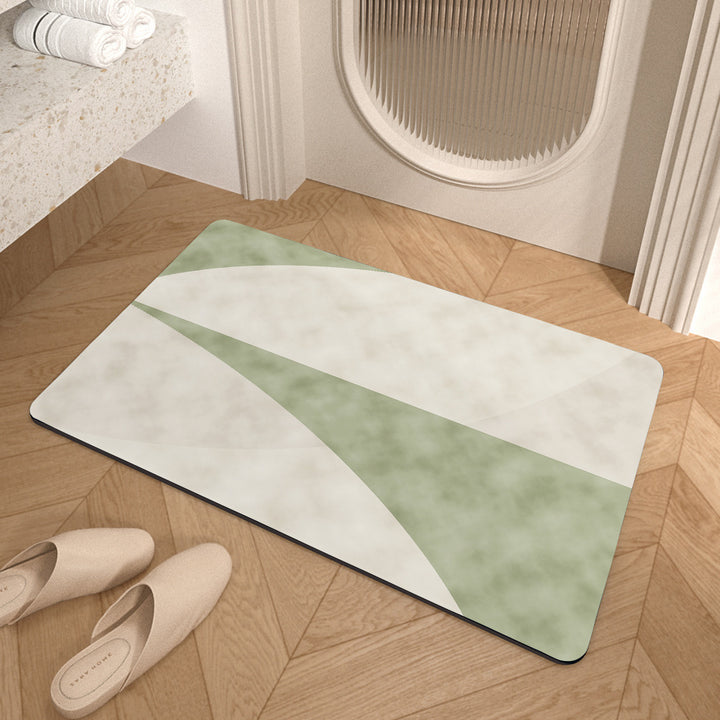 Abstract Art-Themed Indoor Area Mat