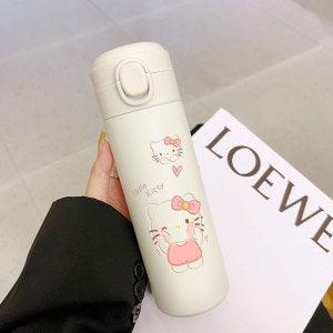 Women's Insulated Water Bottle with Practical Leak-Proof Cap Bowlift
