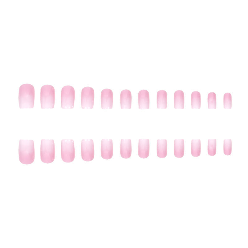 Ombre Square Press-On Nails Bowlift