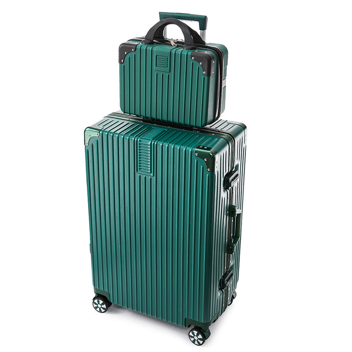 Dual-Layer Hard-Shell Luggage Set Bowlift