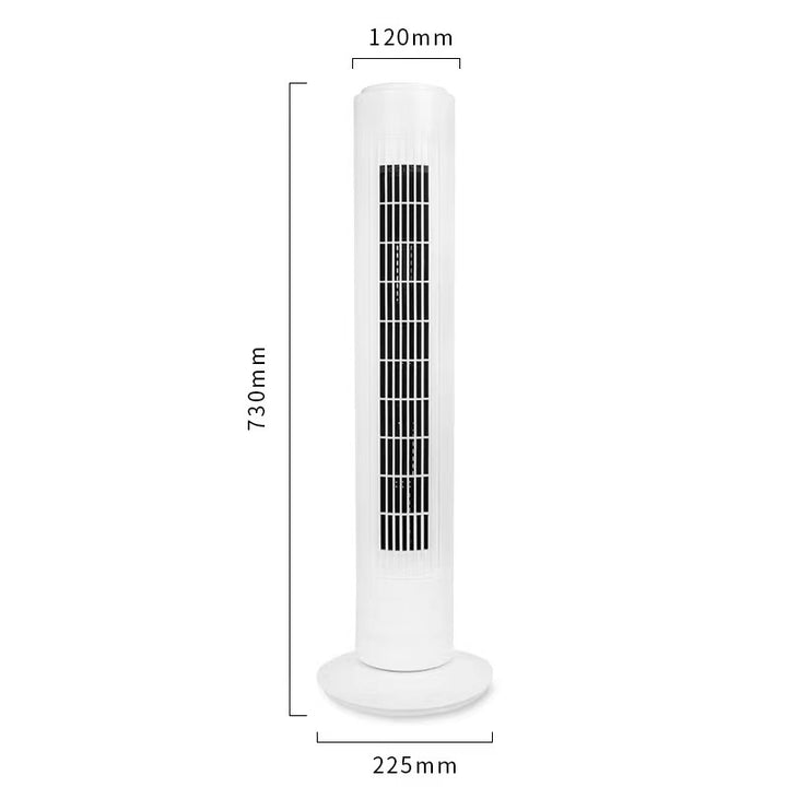 Cooling oscillating tower fan with remote control multi-speed bladeless vertical air circulator with timer Bowlift