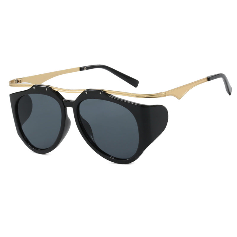 Women's Cat-Eye Sunglasses with Unique Design and Protective Lenses Bowlift