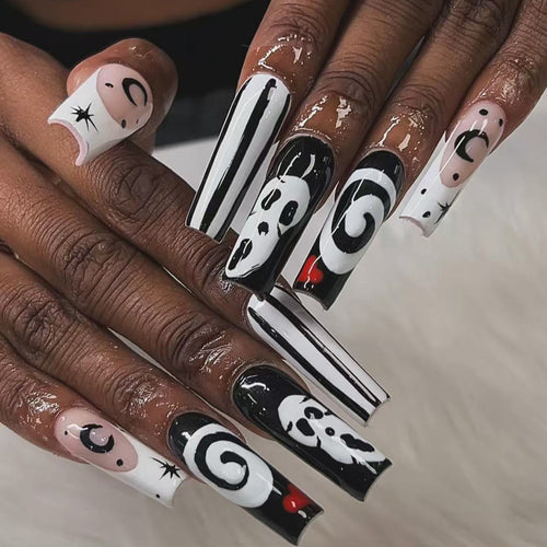 Artistic Themed Press-On Nail Set Bowlift