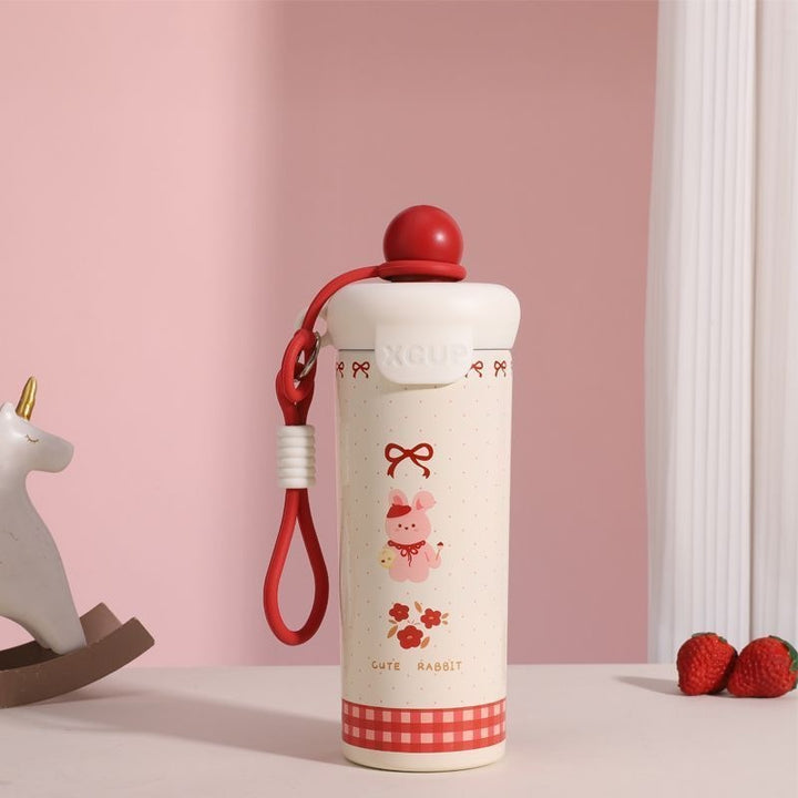 Ladies leisure drinking bottle with cute cat design Bowlift