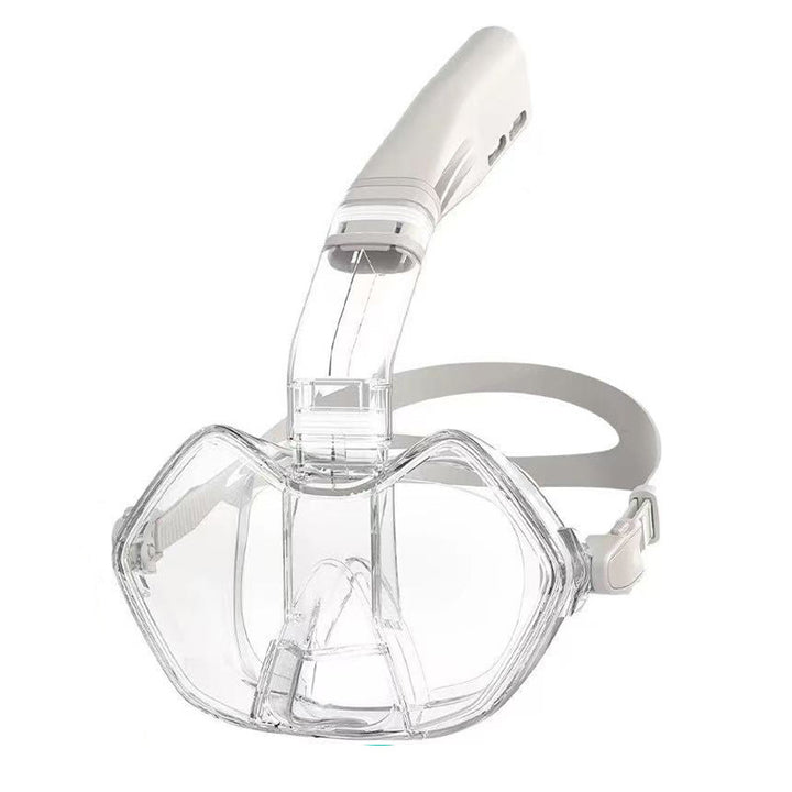 Snorkel mask with innovative anti-fog system Bowlift