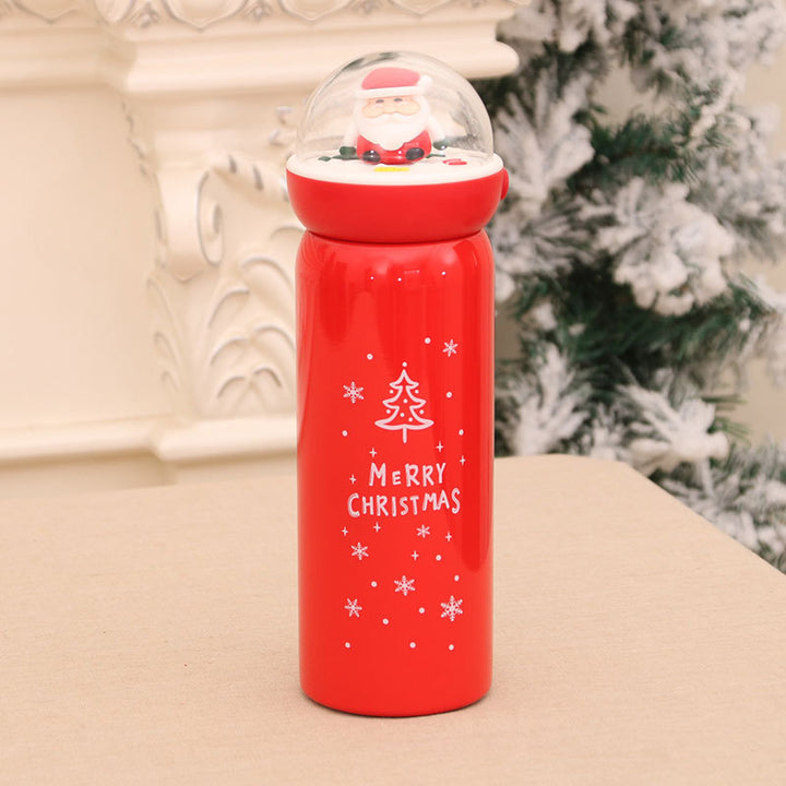 Christmas Themed Water Bottle Bowlift