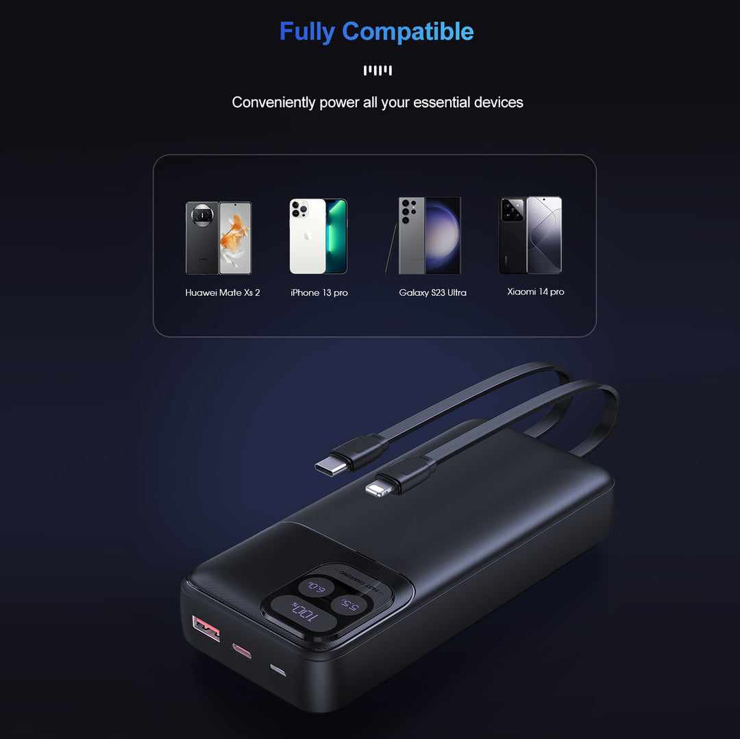 Powerbank with Dual Fast Charging Function Bowlift