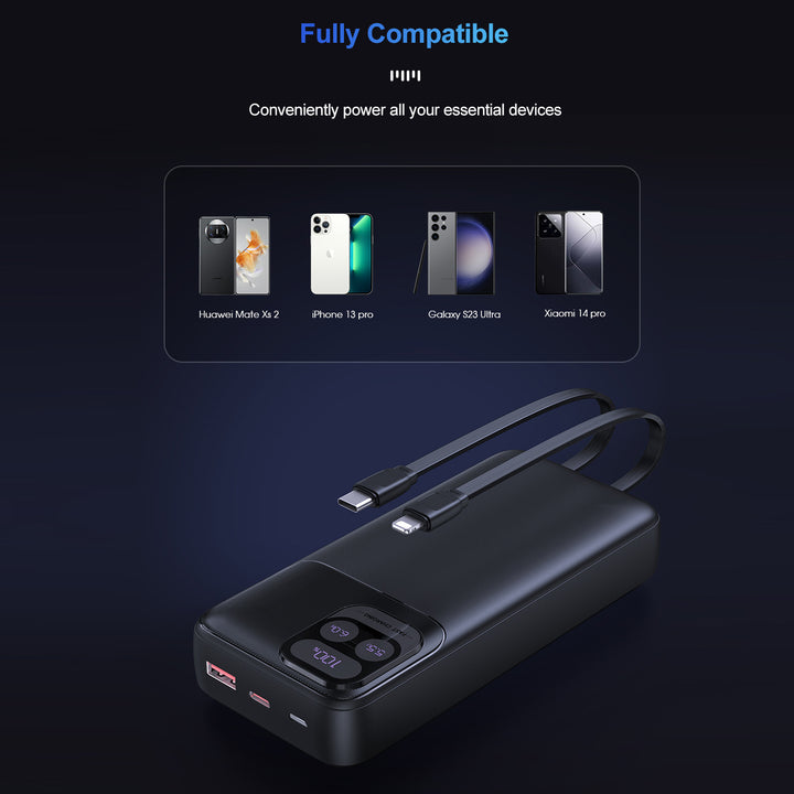 Powerbank with Dual Fast Charging Function Bowlift