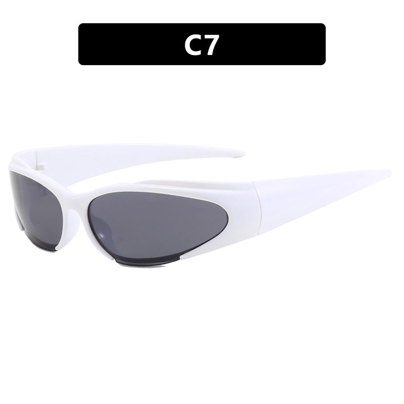 Ladies sporty UV protection sunglasses with aerodynamic design Bowlift
