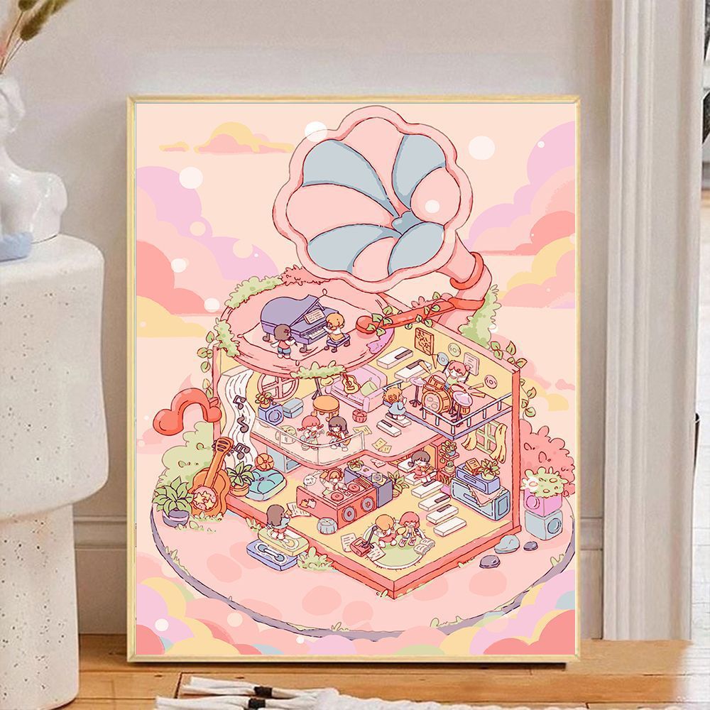 Whimsical Storybook Art Print Bowlift