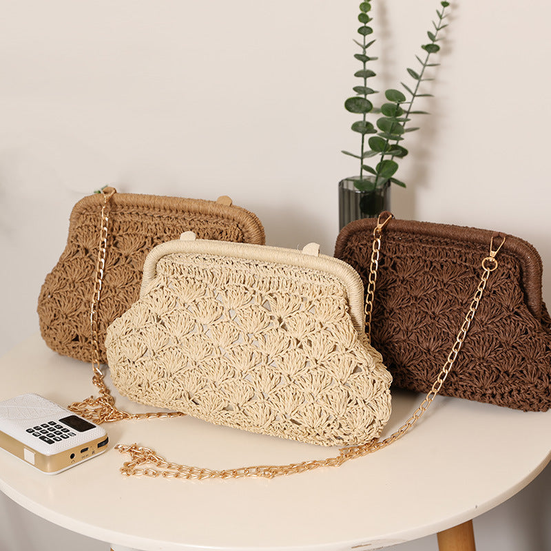 Handcrafted Macrame Shoulder Bag Bowlift