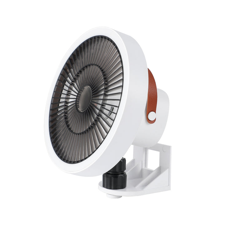 Ladies table fan with LED lighting Bowlift