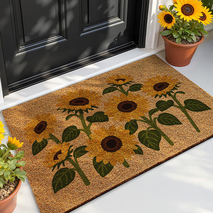 Cactus-Themed Outdoor Welcome Mat Bowlift