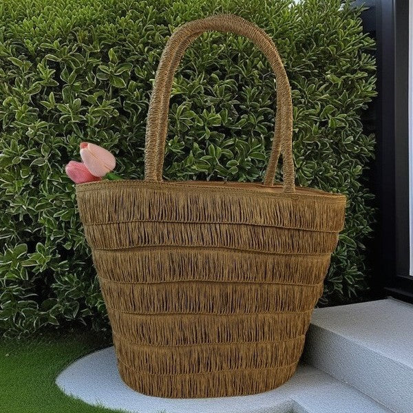 Beach basket with classic sun protection Bowlift