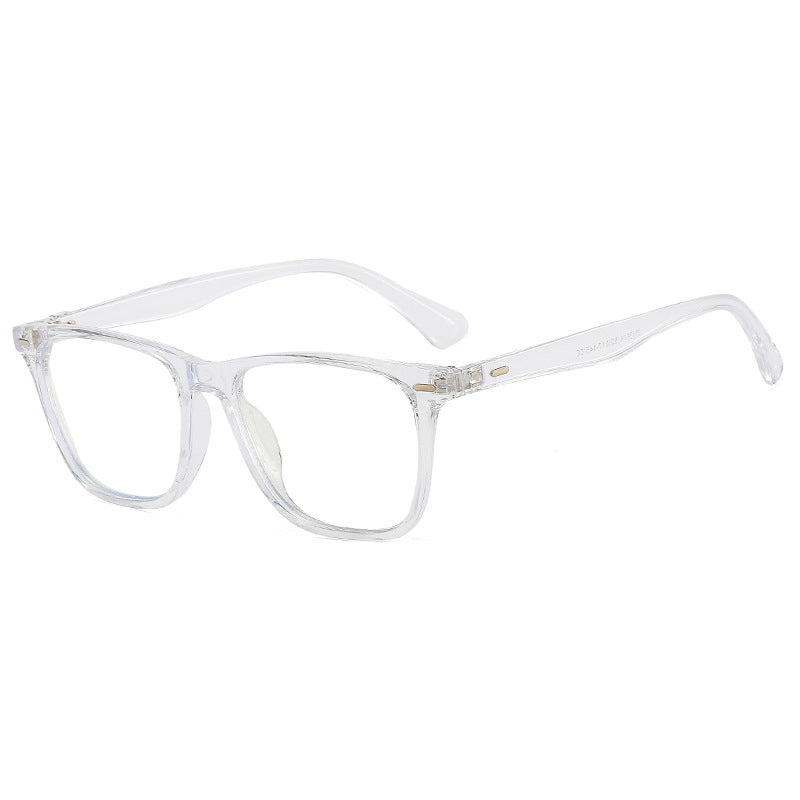 Women's clear glasses with high-quality plastic frame Bowlift