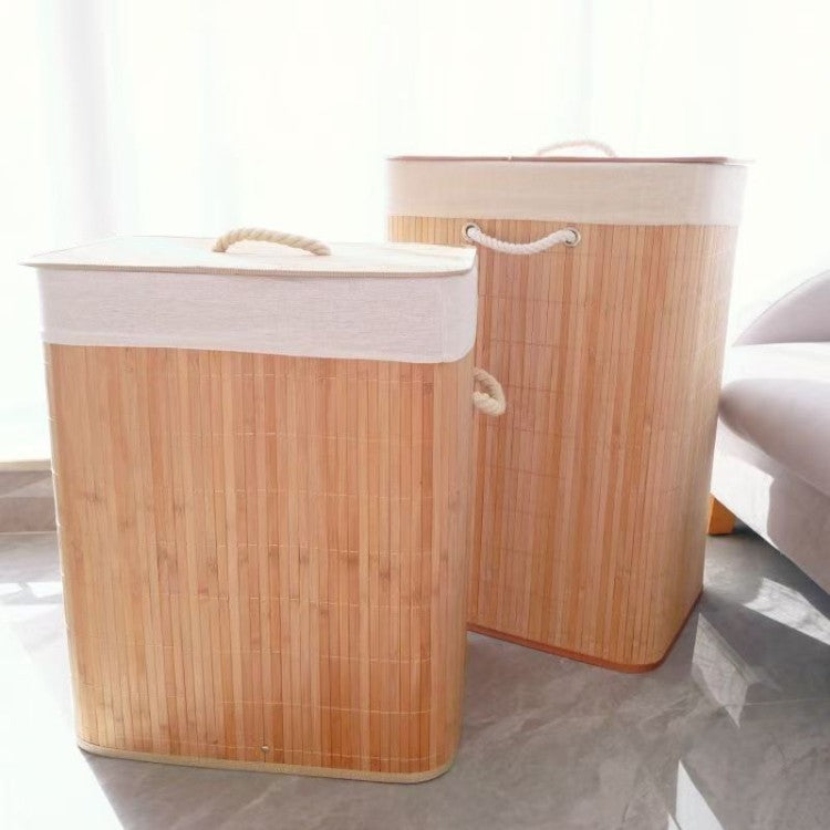 Storage basket with natural bamboo design Bowlift