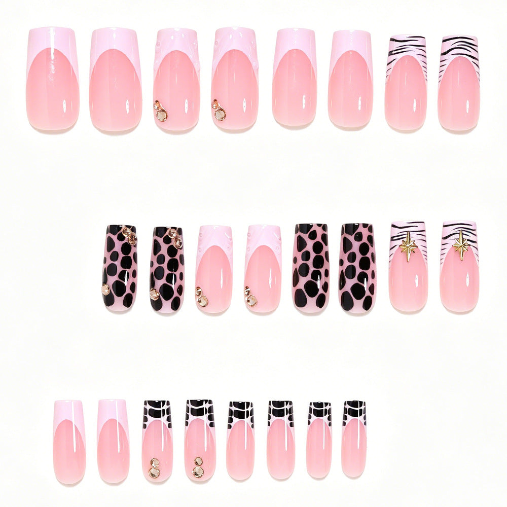 Stylish Decorative Press-On Nail Art Tips Bowlift