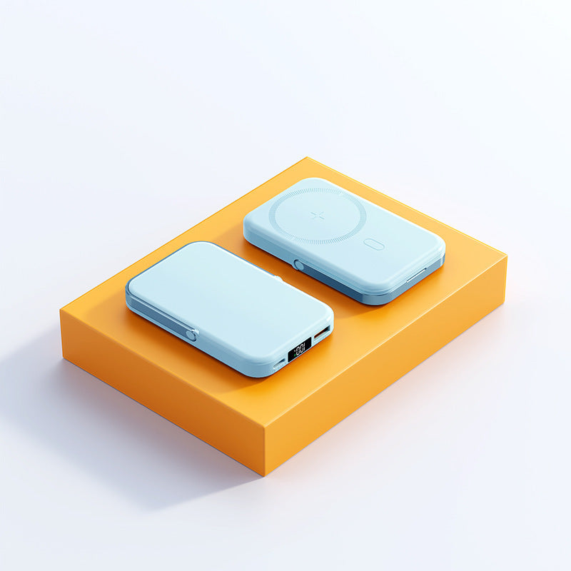 Wireless Power Bank Set with Innovative Induction Charging and Digital Display Bowlift