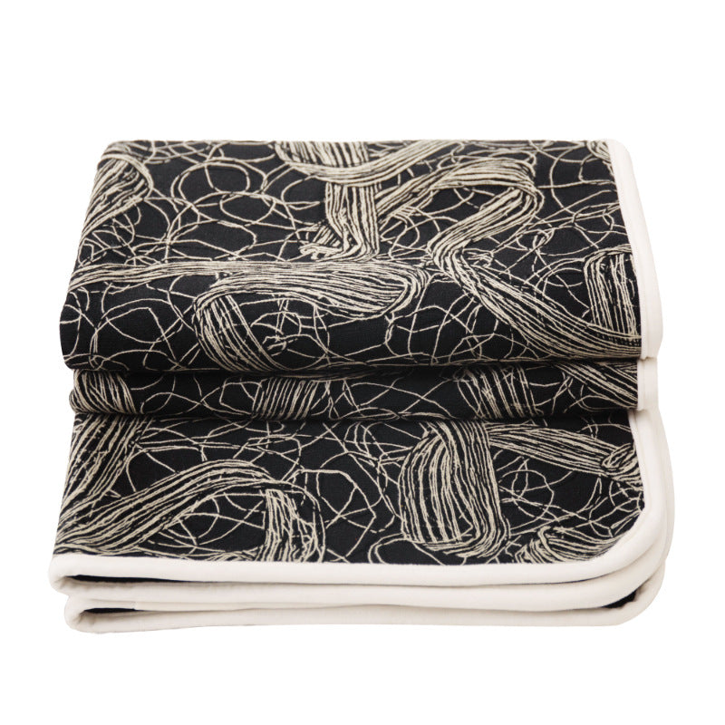 Elegant Woven Leather Mat