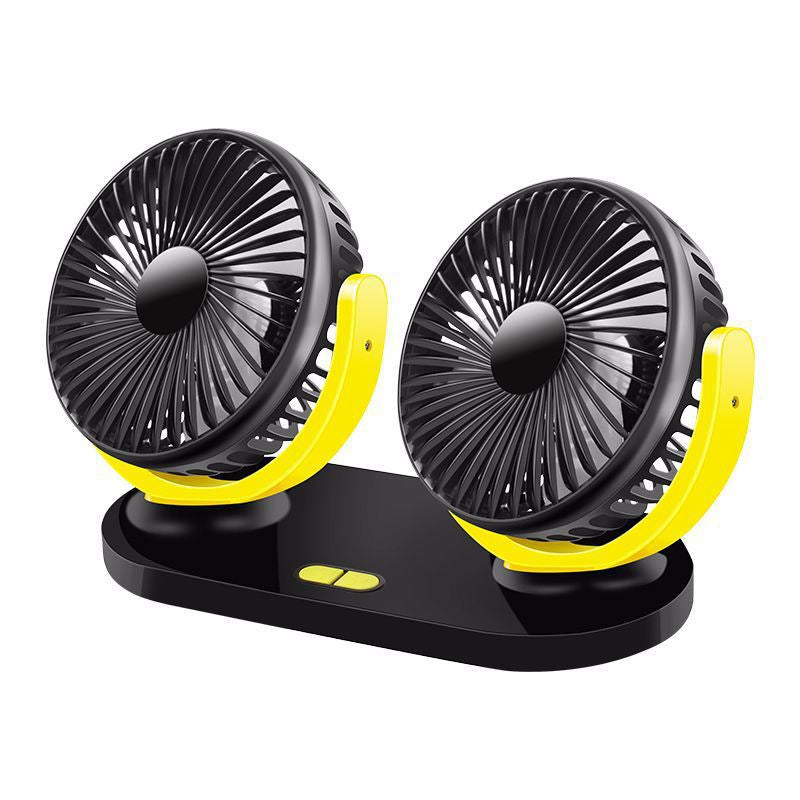 Portable USB fan with flexible mount Bowlift