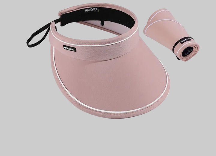 Foldable sun protection cap with adjustable inner sponge and wide brim Bowlift