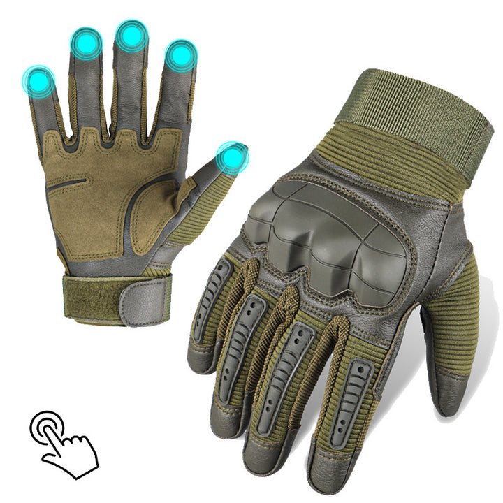 Tactical Impact-Resistant Touchscreen Motorcycle Gloves Bowlift