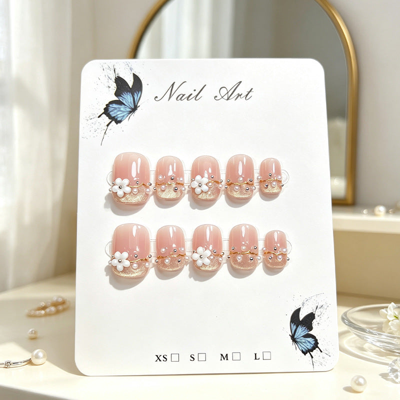 Decorative Floral Nail Art Set Bowlift